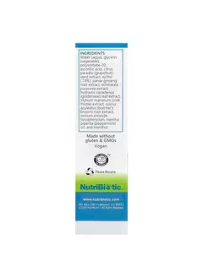 NutriBiotic, Sinus Nasal Spray Plus, 1 fl oz (29.5 ml) - Image 2